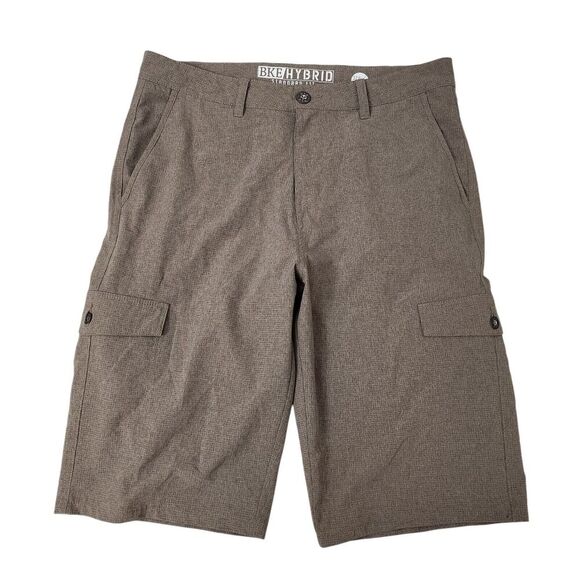 BKE Other - BKE Shorts Mens 32 Tan Vincent Hybrid Cargo Stretch Perforated Walkshort Khaki